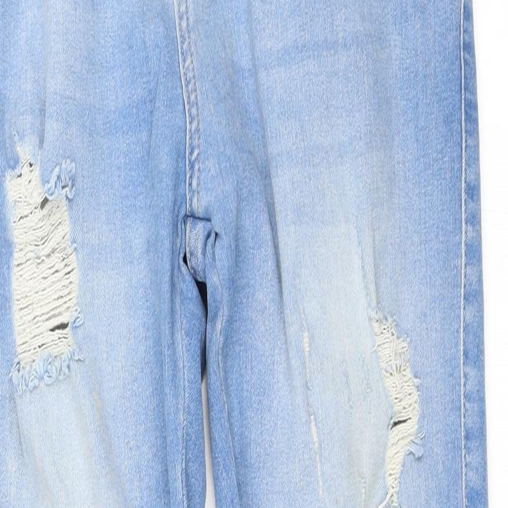 SikSilk Mens Blue  Denim Skinny Jeans Size M L28 in