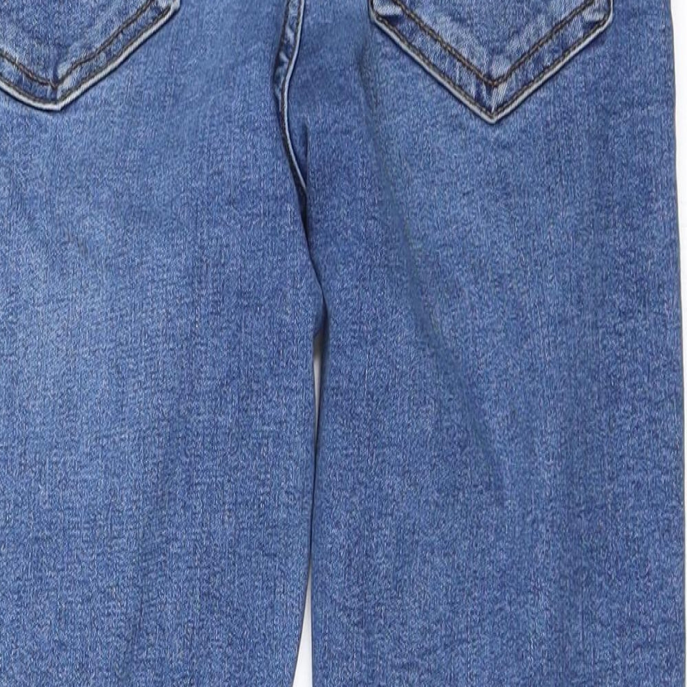 Topshop Womens Blue  Denim Skinny Jeans Size 28 in L28 in