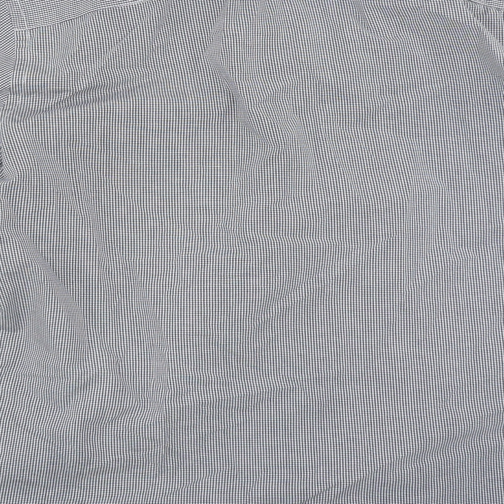 TU Mens Blue    Button-Up Size 16.5