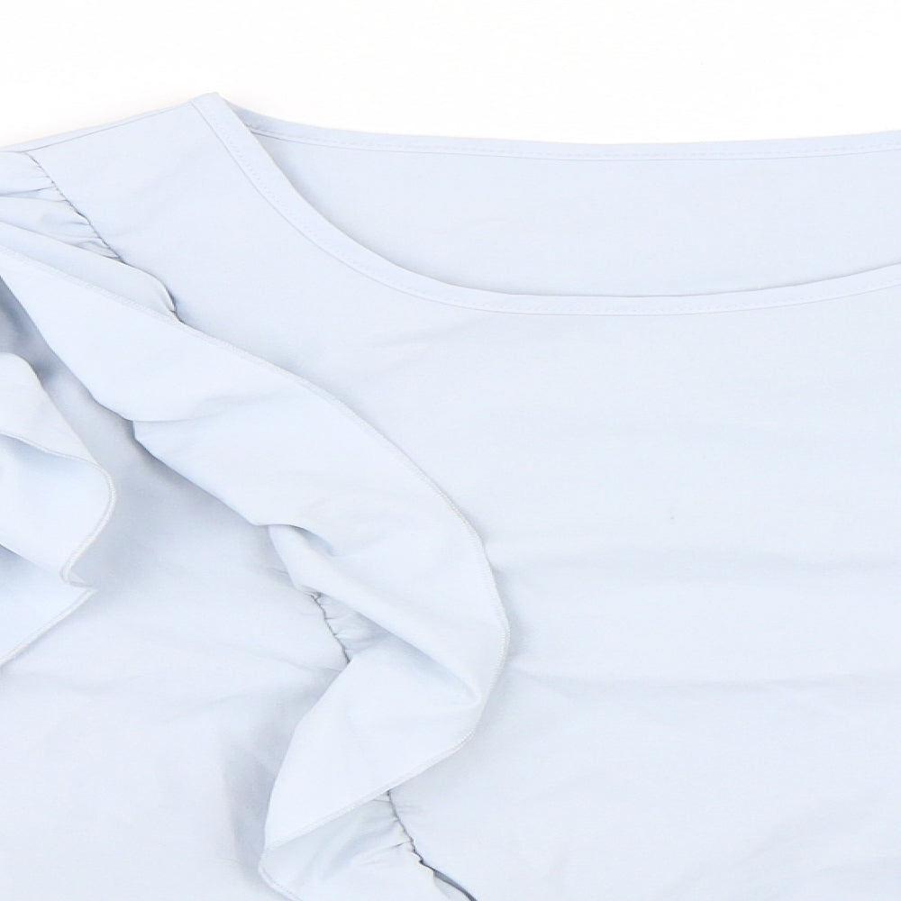 Preworn Womens Blue   Basic Blouse Size M