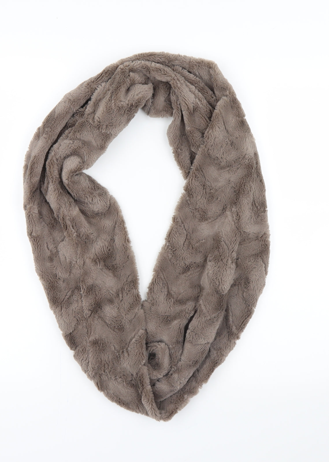 Preworn Womens Brown    Scarf   - Snood