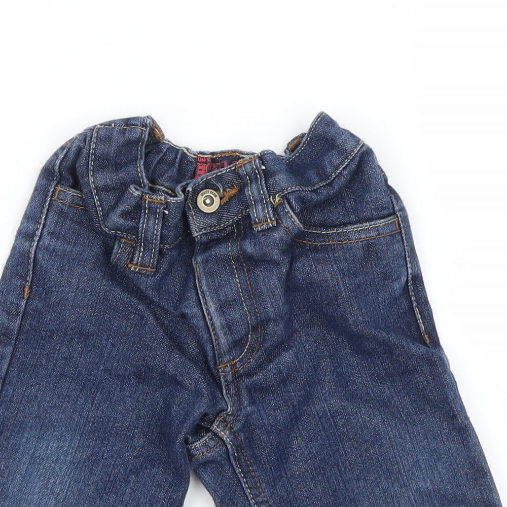 George Boys Blue  Denim Capri Jeans Size 9-12 Months