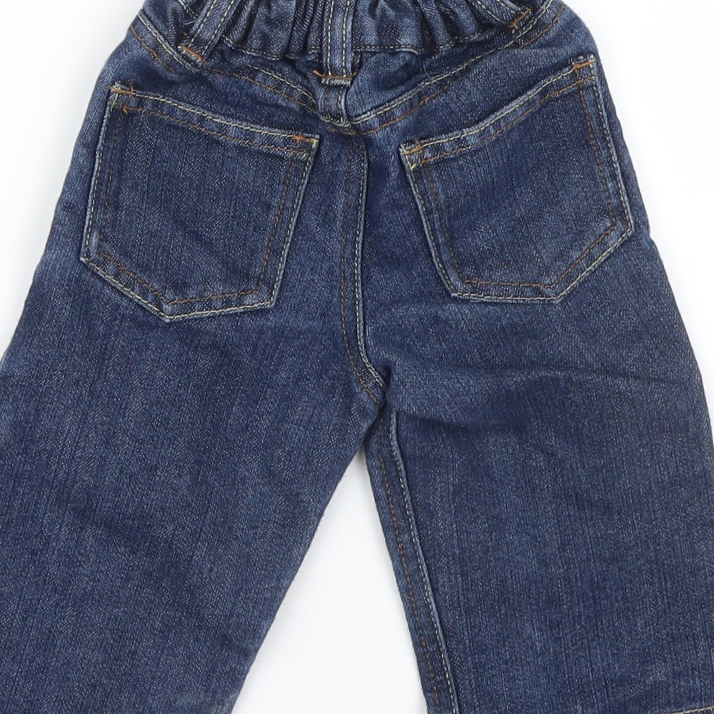 George Boys Blue  Denim Capri Jeans Size 9-12 Months