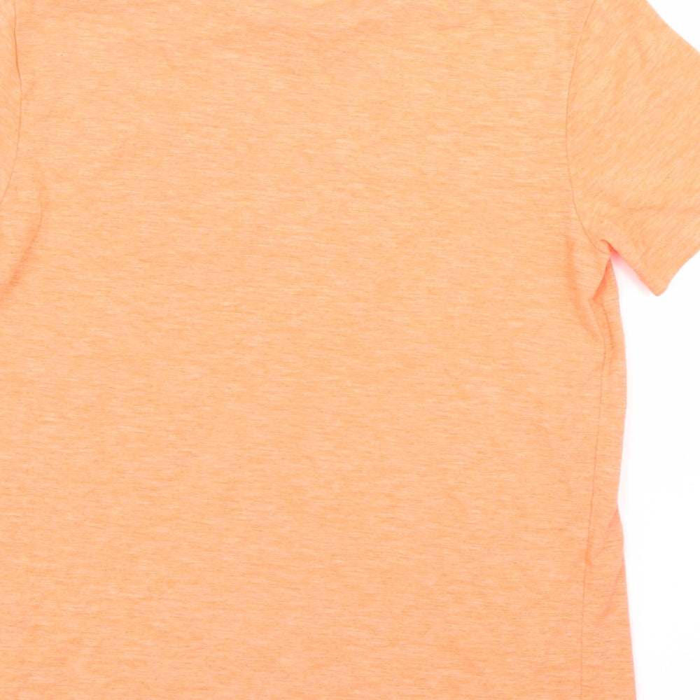 NEXT Boys Orange   Basic T-Shirt Size 8 Years  - Neon