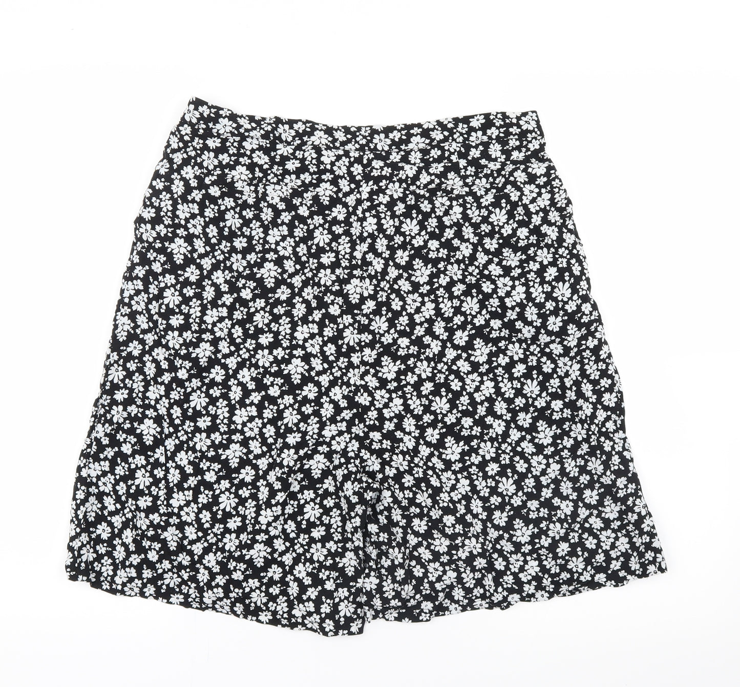 Urban Bliss Womens Black Floral  Boyfriend Shorts Size 14
