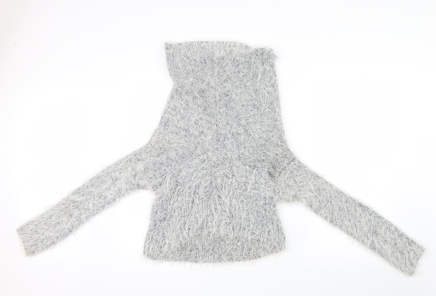 Marks and Spencer Womens Grey   Pullover Jumper Size S  - Cropped
