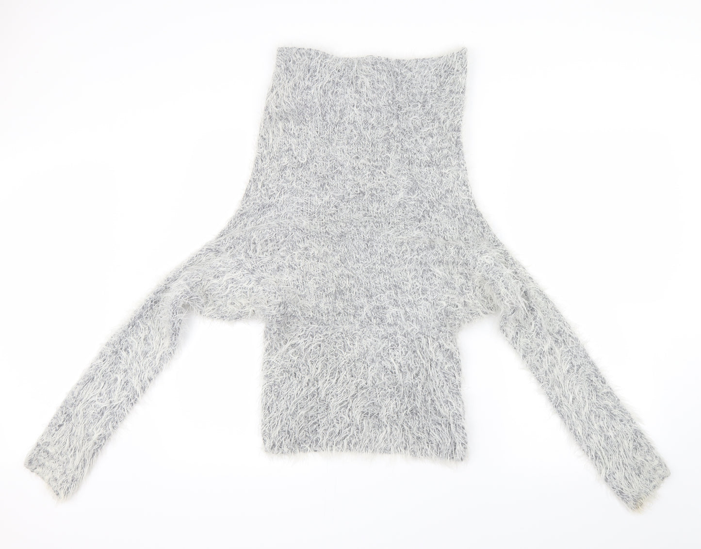 Marks and Spencer Womens Grey   Pullover Jumper Size S  - Cropped