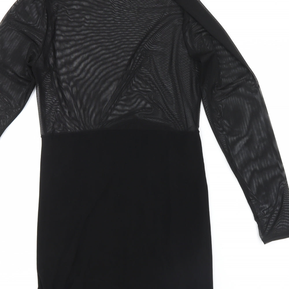 Femme Luxe Womens Black   Bodycon  Size 12