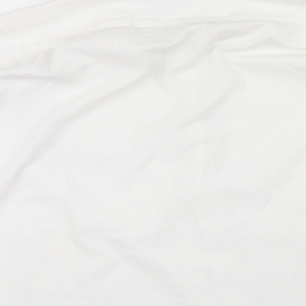 Van Heusen Mens White    Button-Up Size 16.5