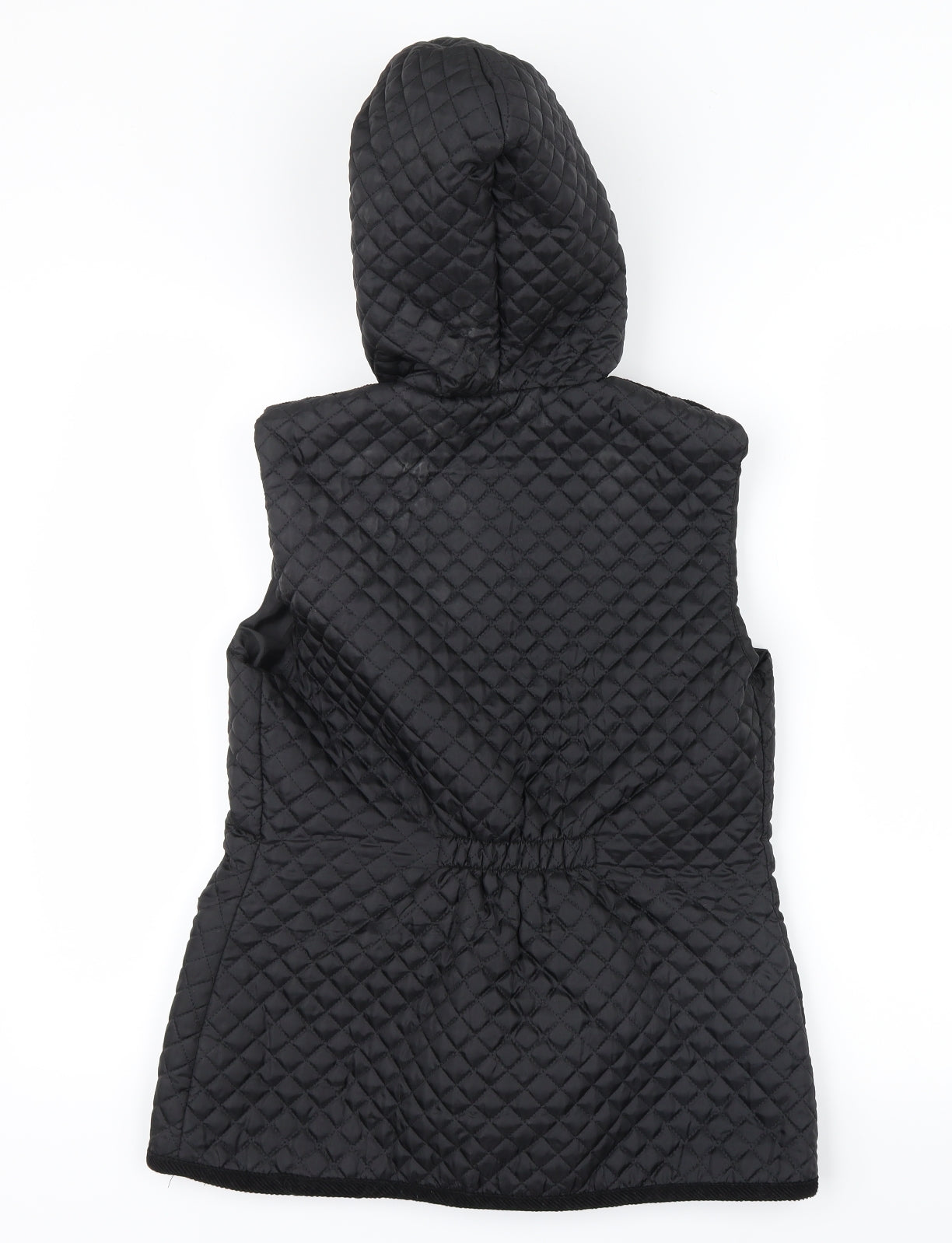 Internacionale Womens Black   Gilet Jacket Size 10