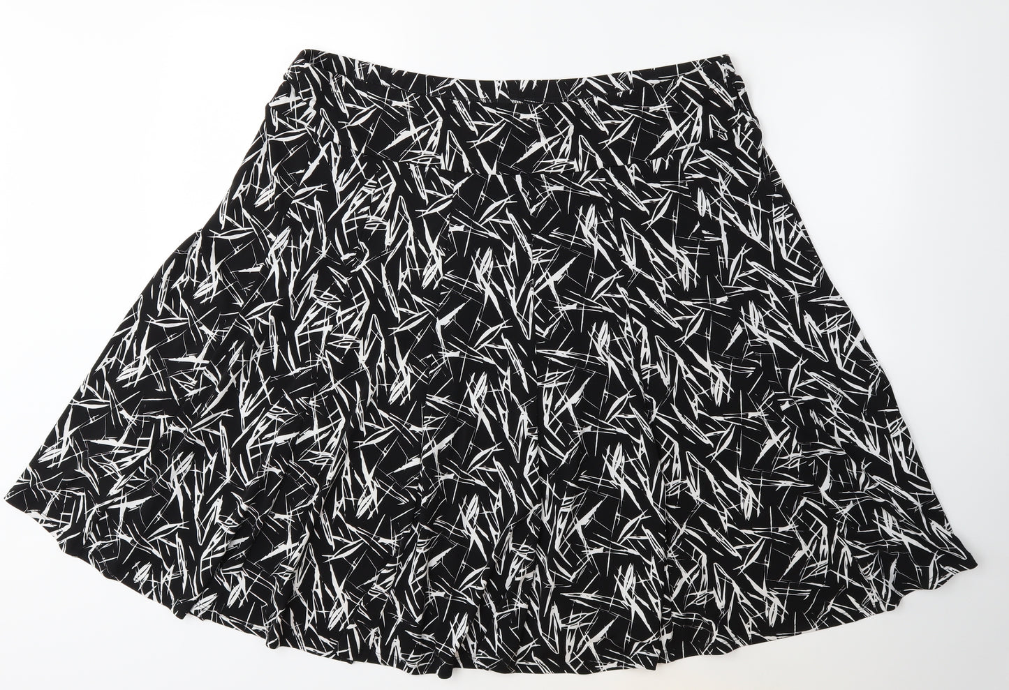 Bonmarché Womens Black   Pleated Skirt Size 20