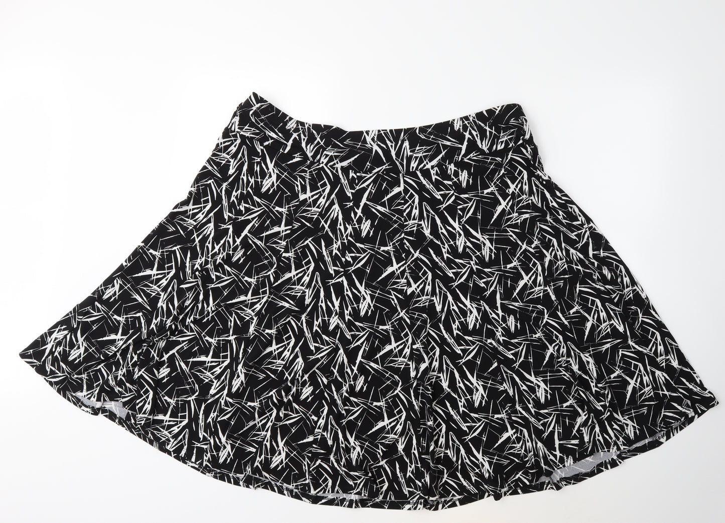 Bonmarché Womens Black   Pleated Skirt Size 20