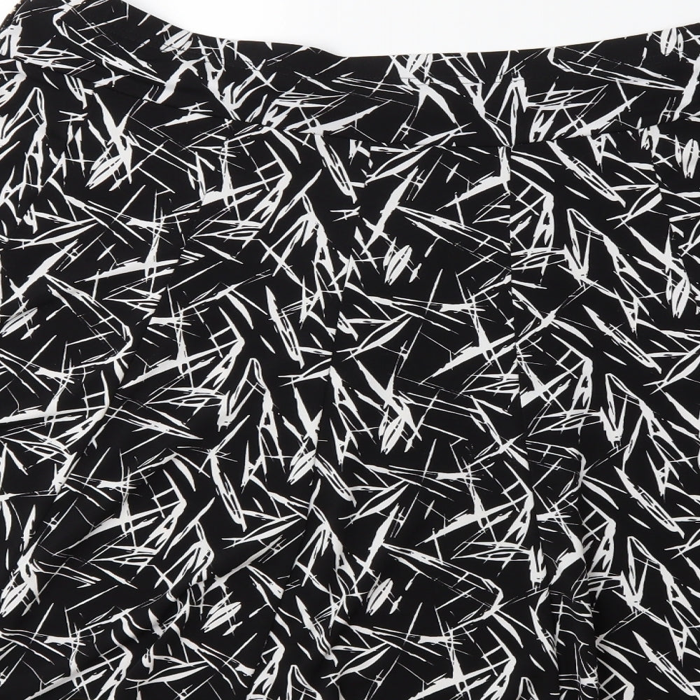 Bonmarché Womens Black   Pleated Skirt Size 20