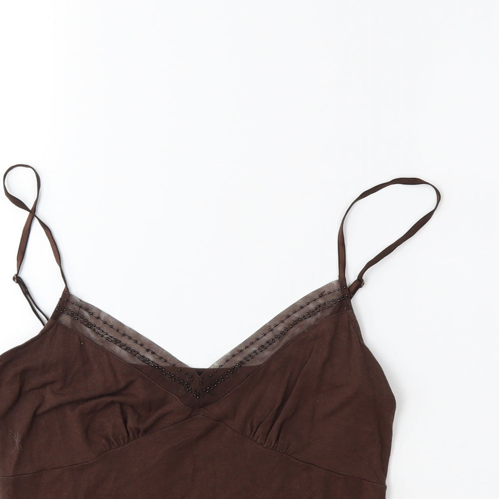 Coast Womens Brown   Basic Tank Size 10