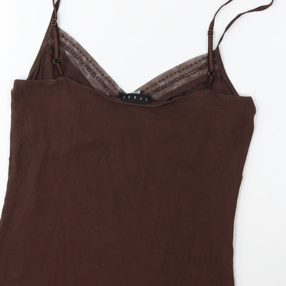 Coast Womens Brown   Basic Tank Size 10