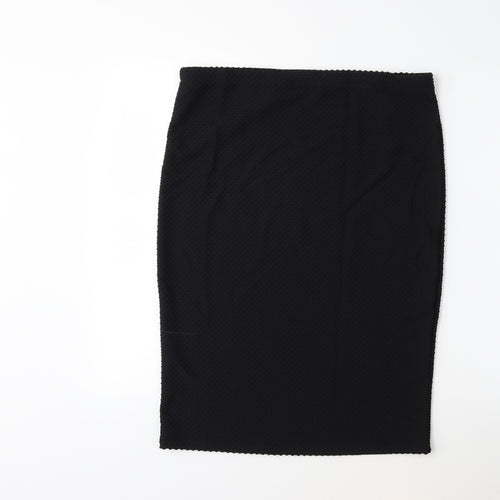 George Womens Black   Straight & Pencil Skirt Size 16