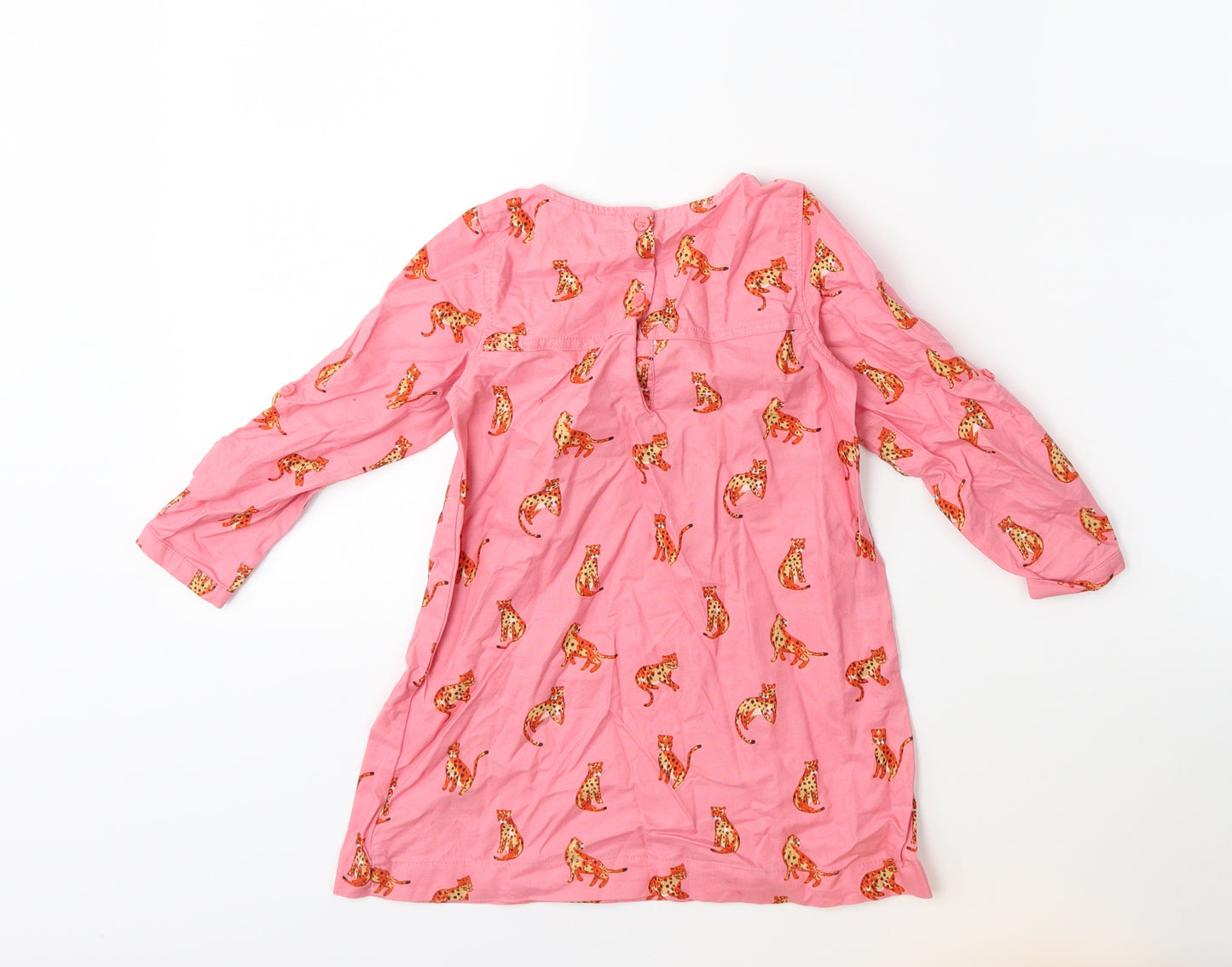 n ext Girls Pink   Fit & Flare  Size 2-3 Years