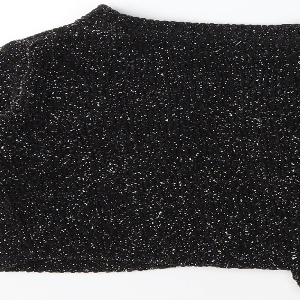 George Girls Black   Cardigan Jumper Size 4-5 Years