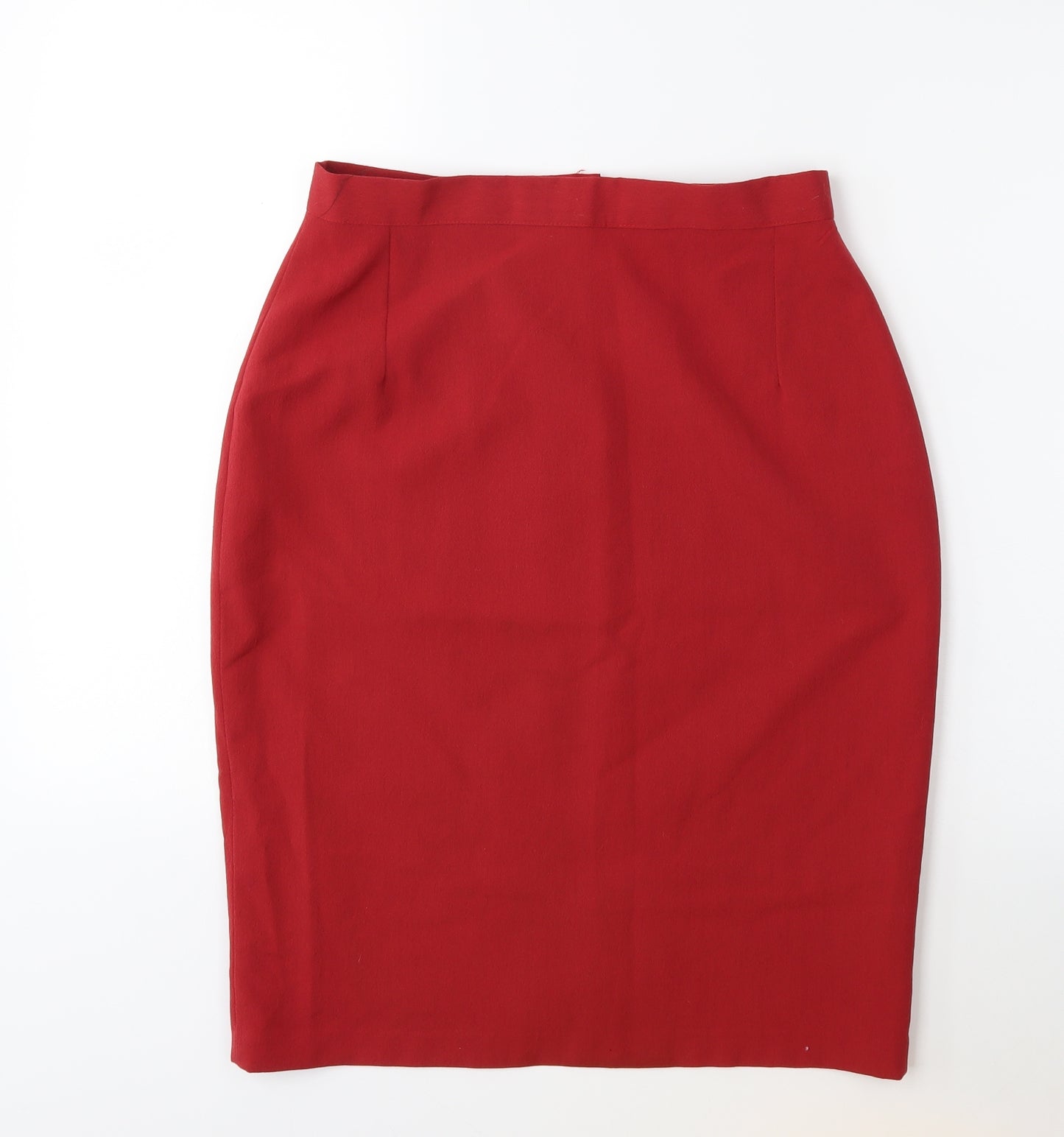 Expressions Womens Red   Straight & Pencil Skirt Size 14