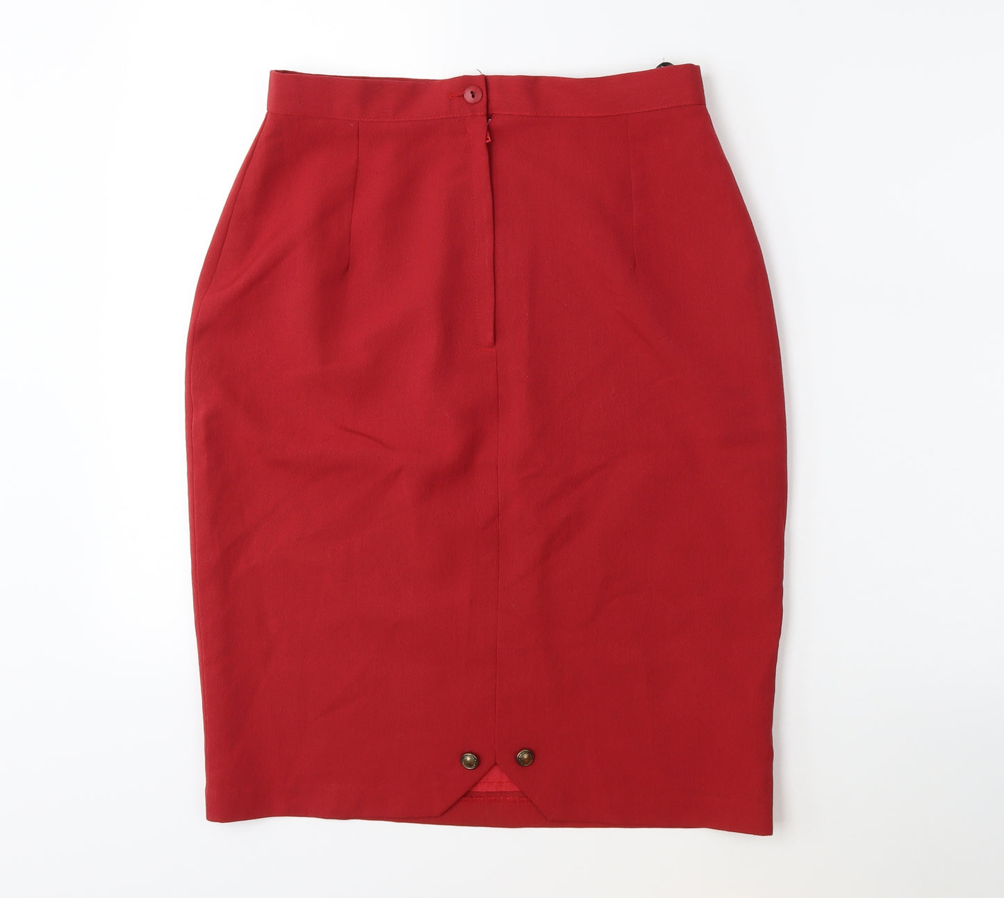 Expressions Womens Red   Straight & Pencil Skirt Size 14