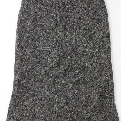 HABANA Womens Grey   A-Line Skirt Size 28 in