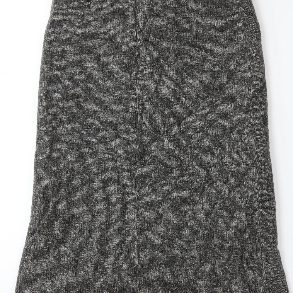 HABANA Womens Grey   A-Line Skirt Size 28 in