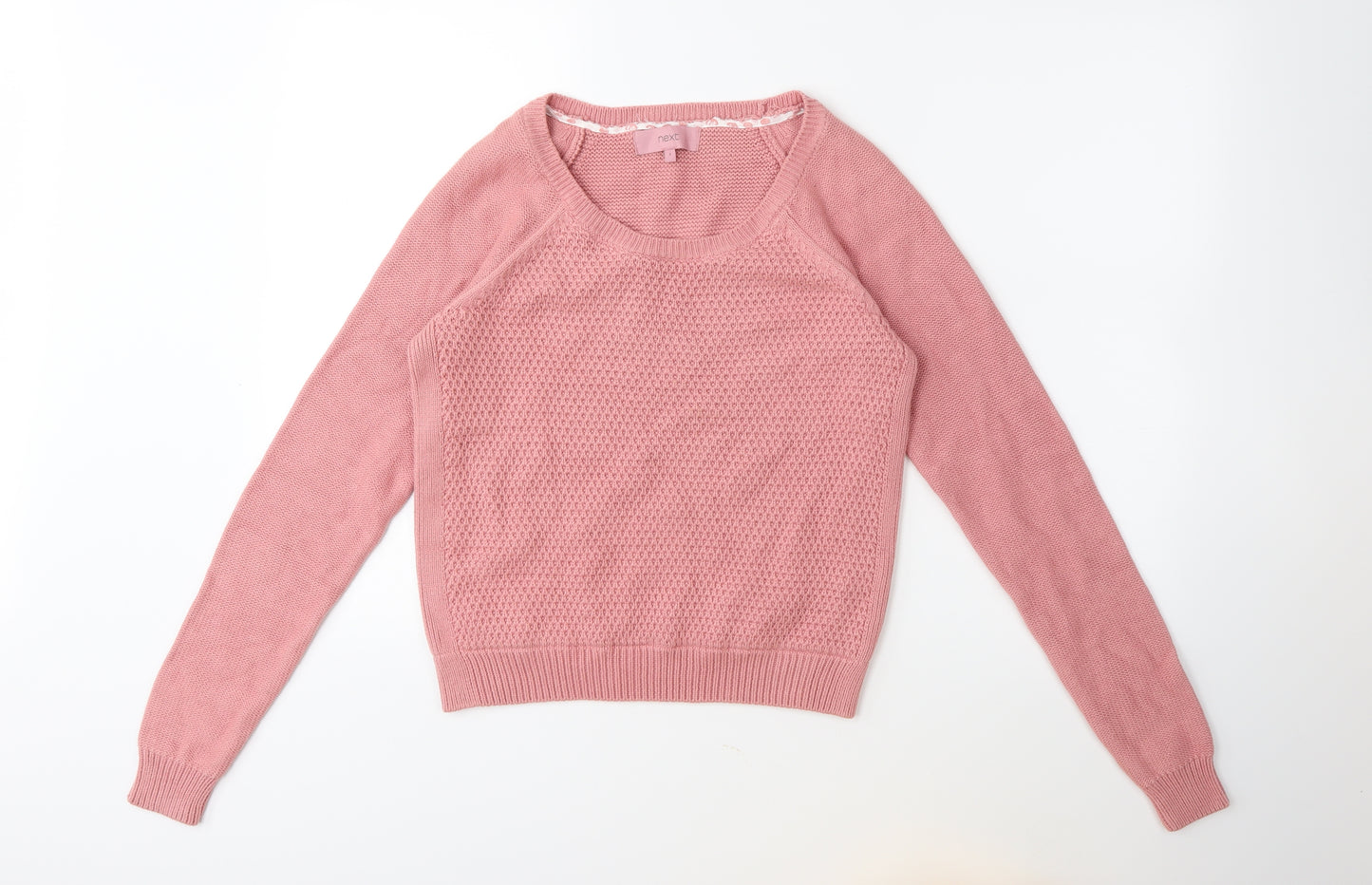 NEXT Womens Pink  Knit Pullover Jumper Size 8
