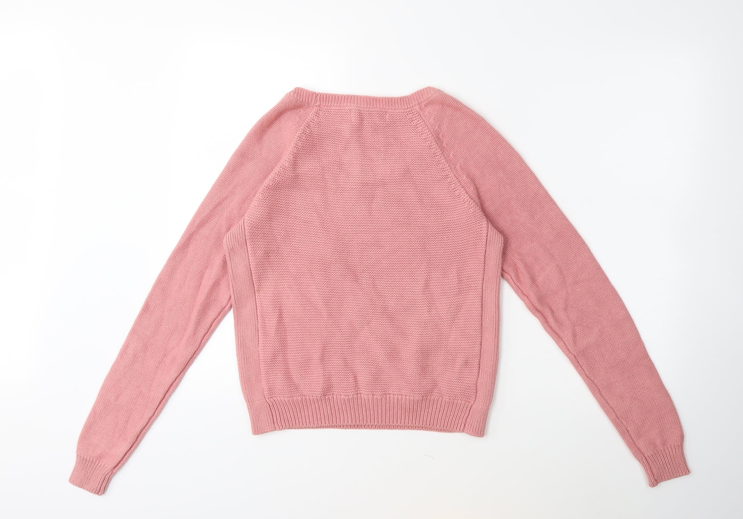 NEXT Womens Pink  Knit Pullover Jumper Size 8