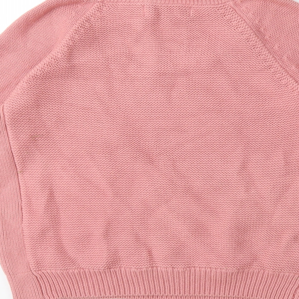 NEXT Womens Pink  Knit Pullover Jumper Size 8