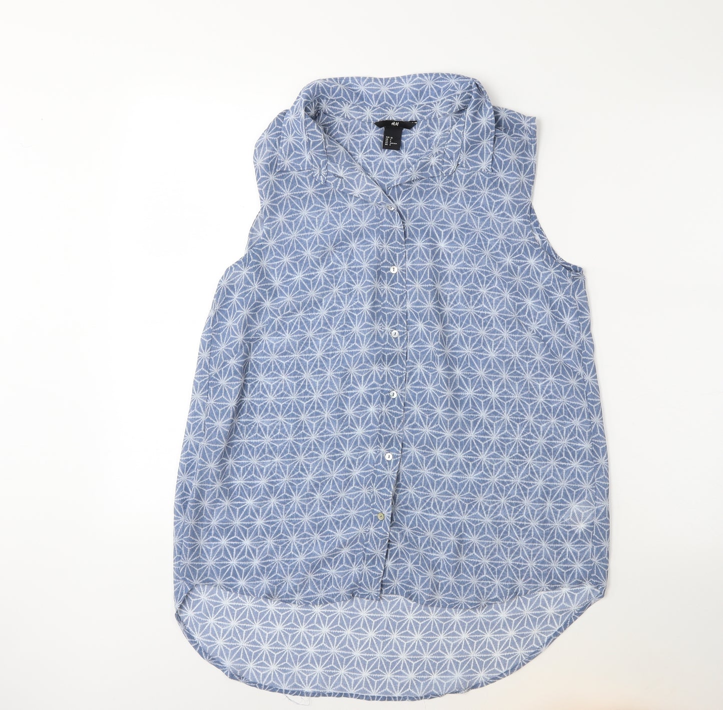 H&M Womens Blue   Basic Tank Size 10