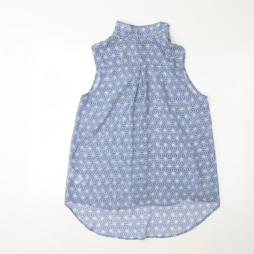 H&M Womens Blue   Basic Tank Size 10