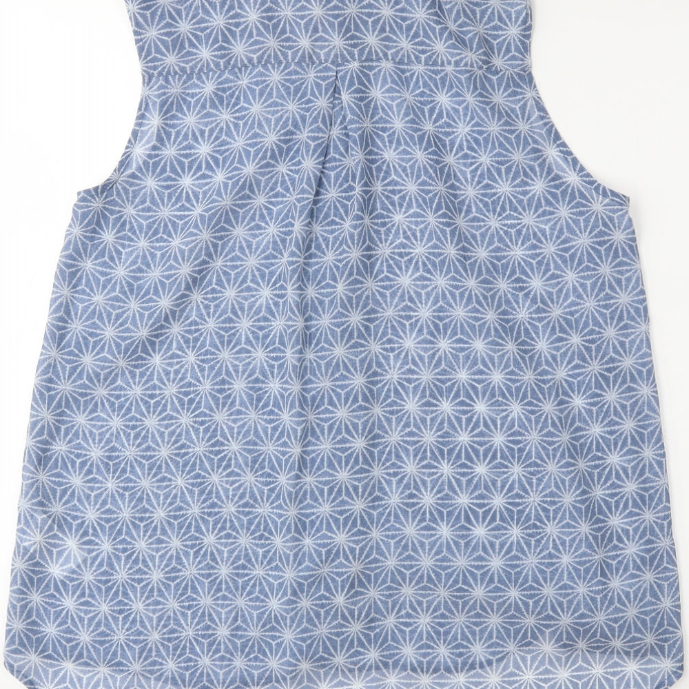 H&M Womens Blue   Basic Tank Size 10