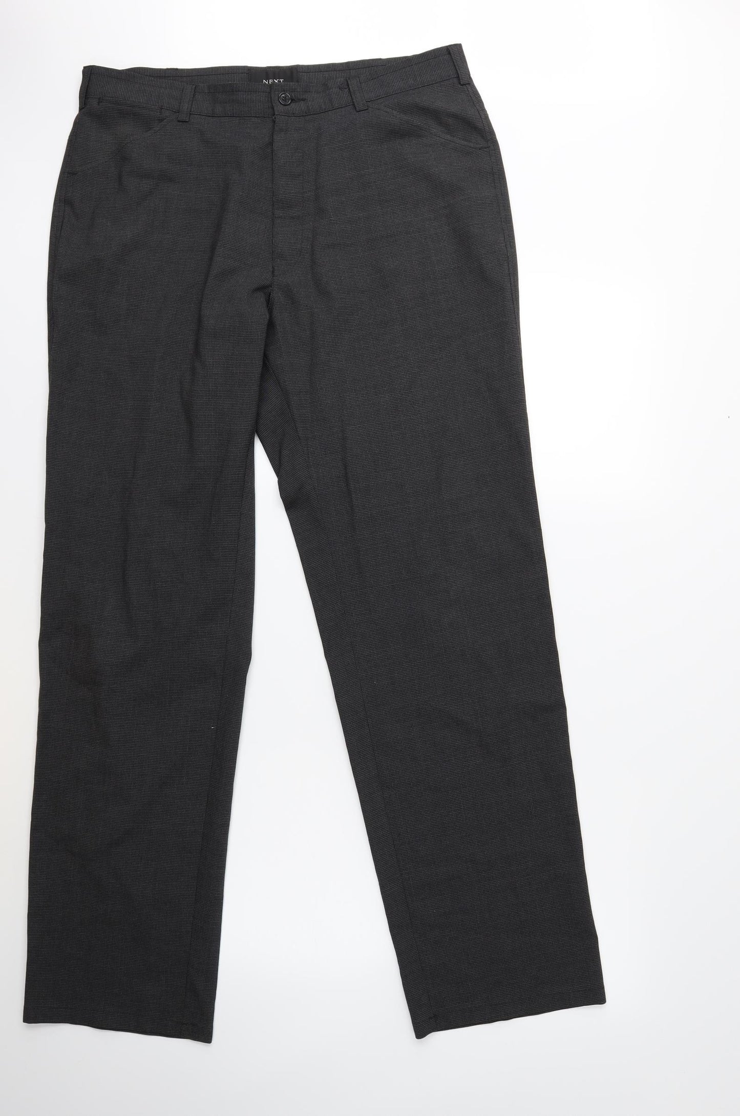 NEXT Mens Grey   Dress Pants Trousers Size 36 in L32 in