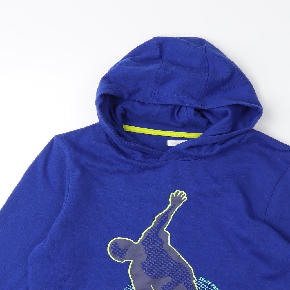 bluezoo Boys Blue   Pullover Hoodie Size 12-13 Years