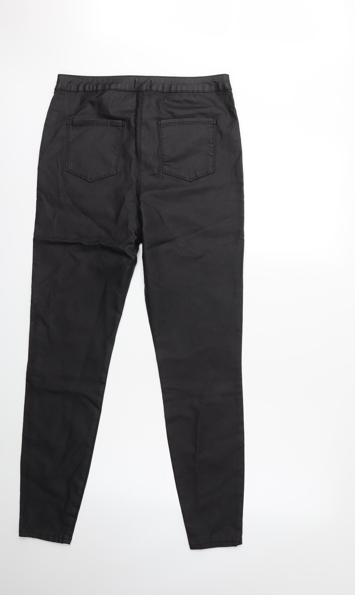 Matalan Womens Black   Trousers  Size 14 L29 in