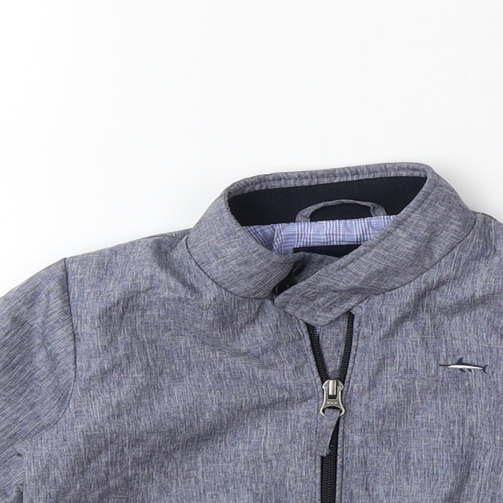 NEXT Baby Blue  Ramie Bomber Jacket Jacket Size 12-18 Months