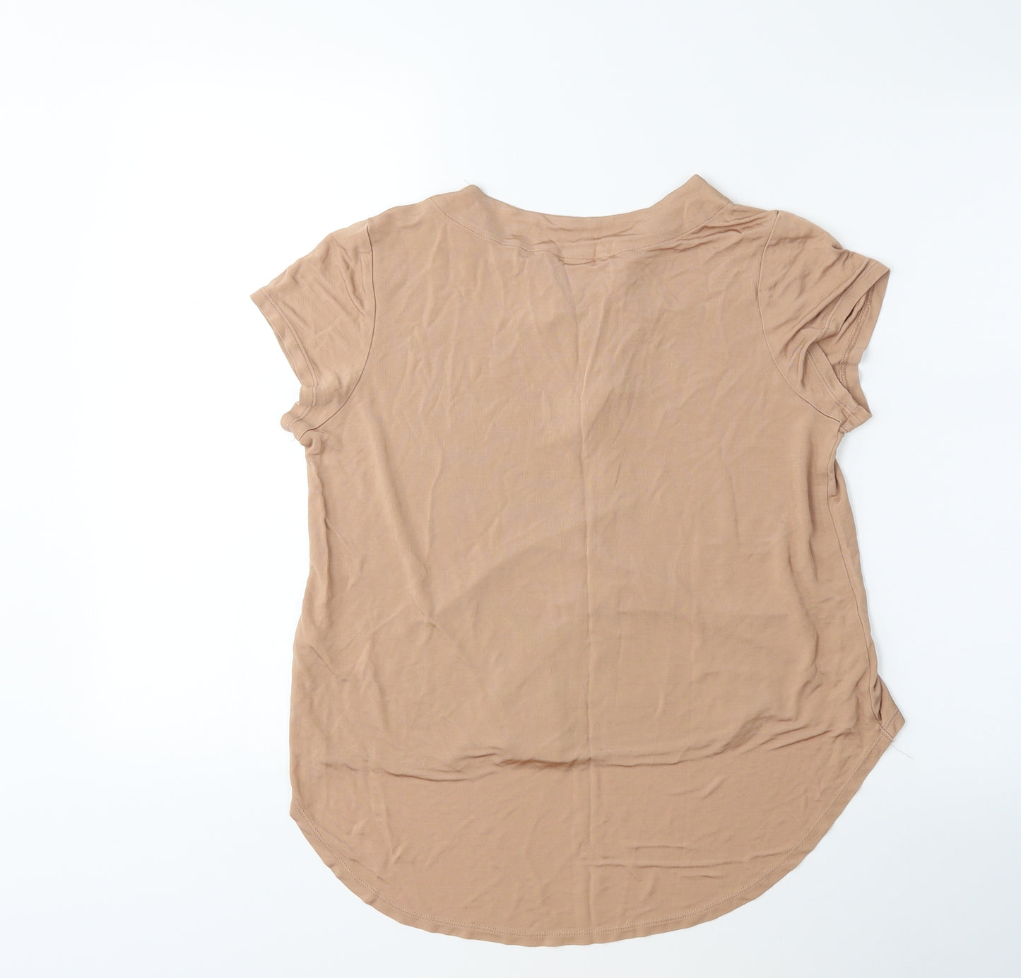 H&M Womens Brown   Basic T-Shirt Size M