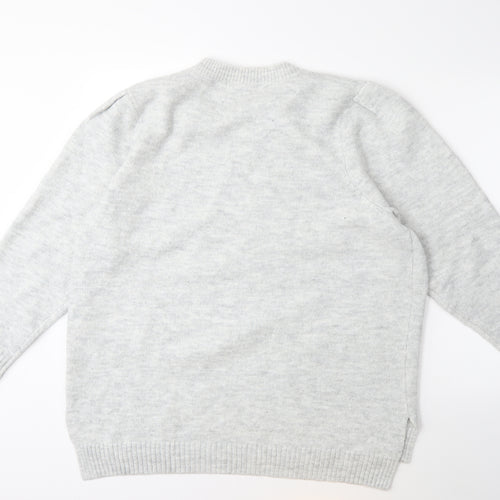 Very Womens Grey  Knit Pullover Jumper Size 22