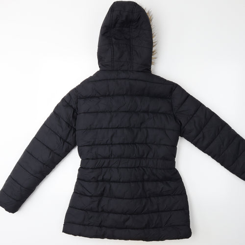 TOM & ROSE Womens Blue   Overcoat Coat Size M