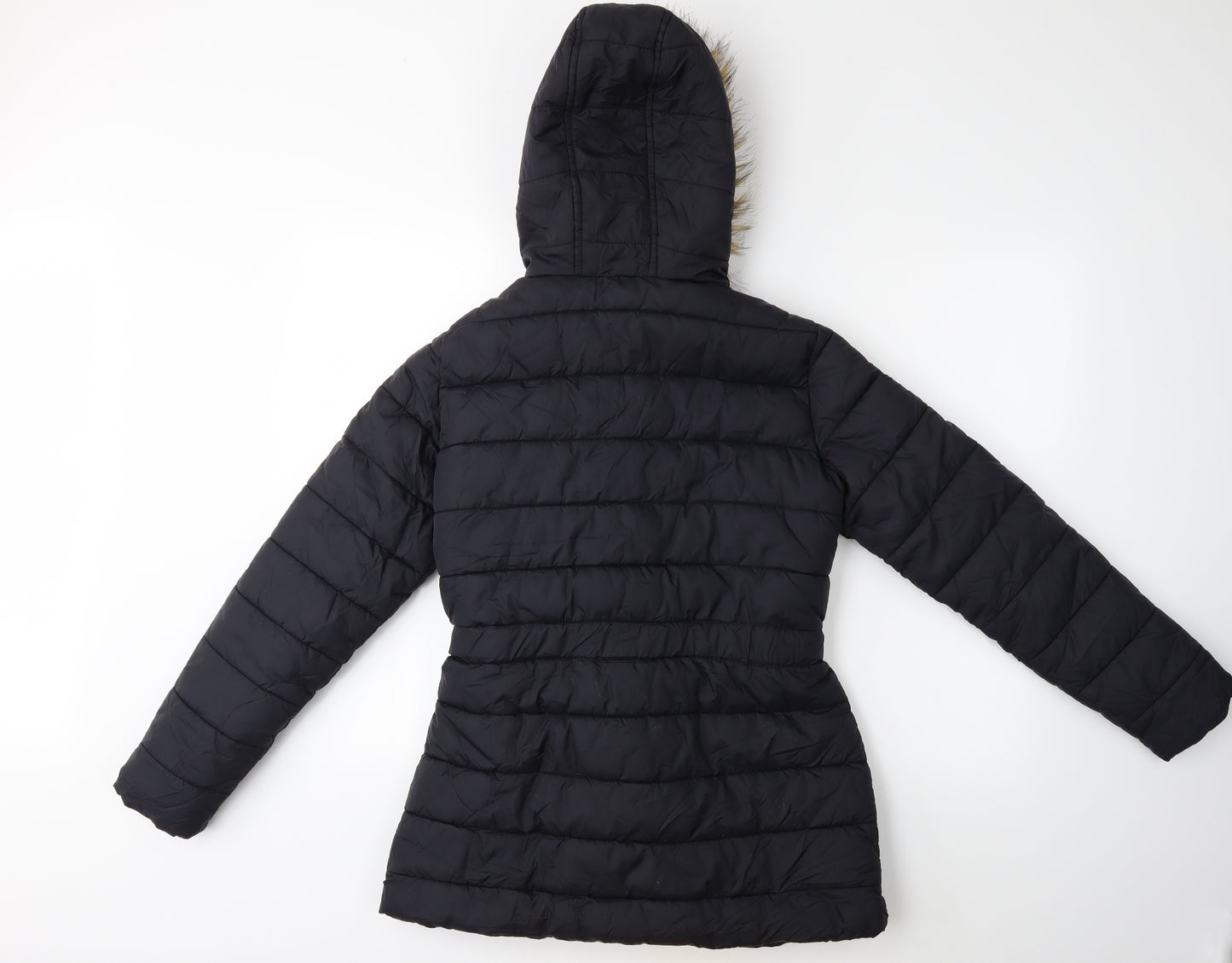 TOM & ROSE Womens Blue   Overcoat Coat Size M