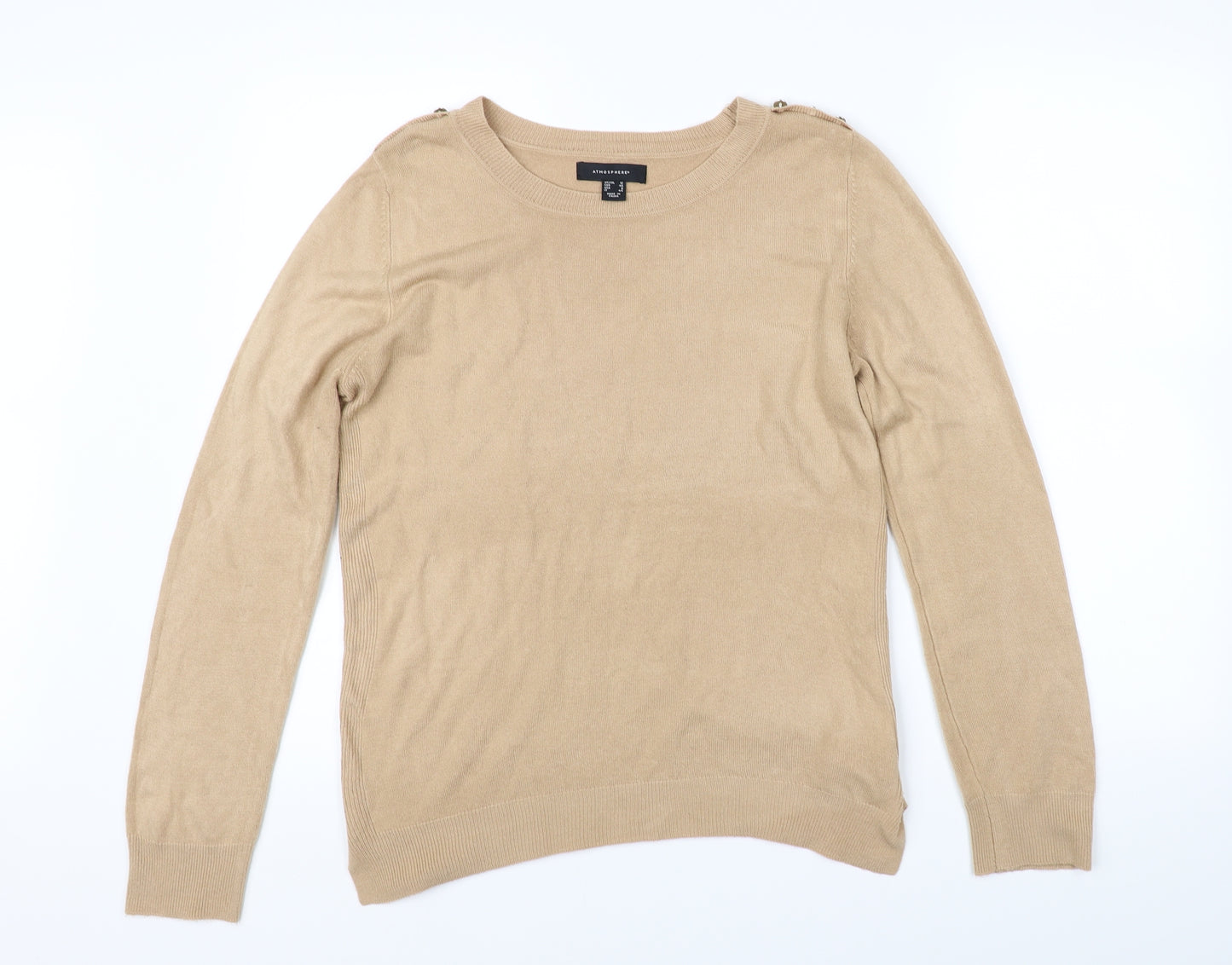 Atmsphere Womens Beige   Pullover Jumper Size 12