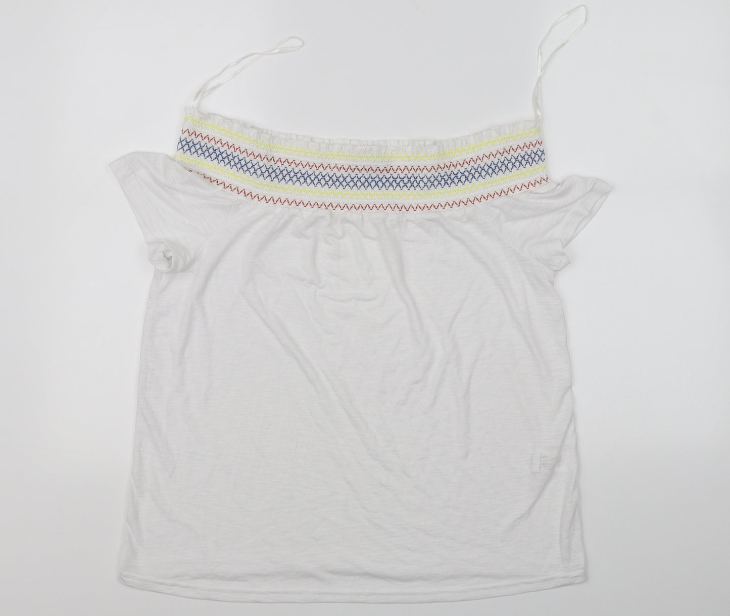 Papaya Womens White   Basic Blouse Size 12
