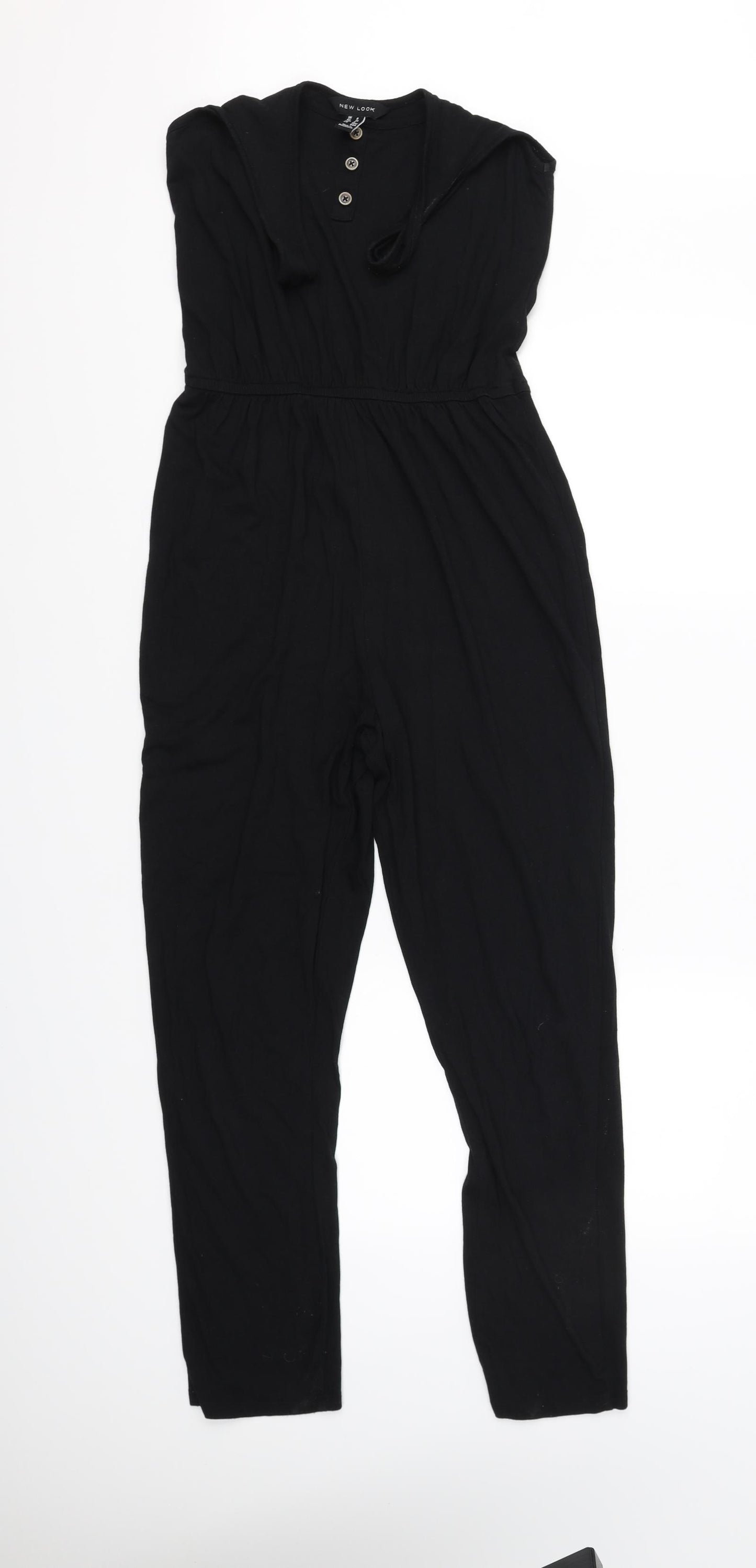 New Look Womens Black   Jumpsuit One-Piece Size 8 L31 in