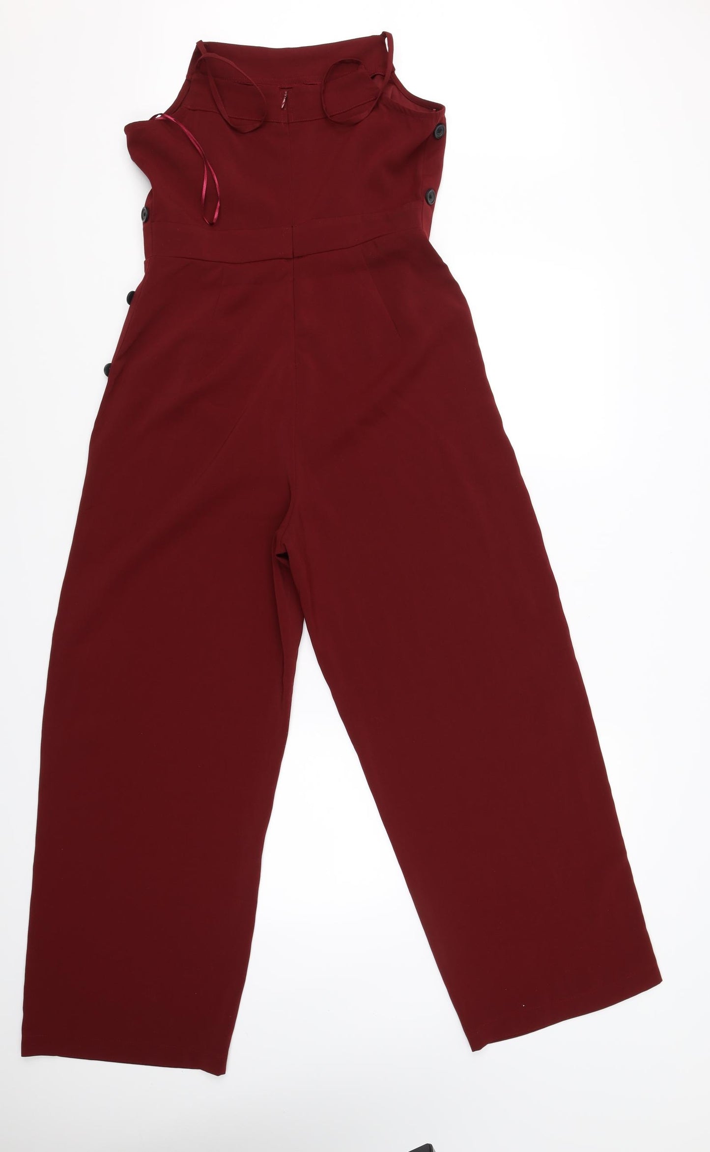 New Look Womens Red   Jumpsuit One-Piece Size 10