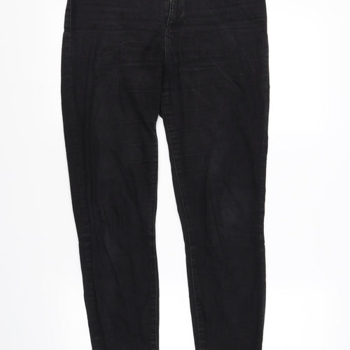 deniem & co Womens Black   Straight Jeans Size 12 L32 in