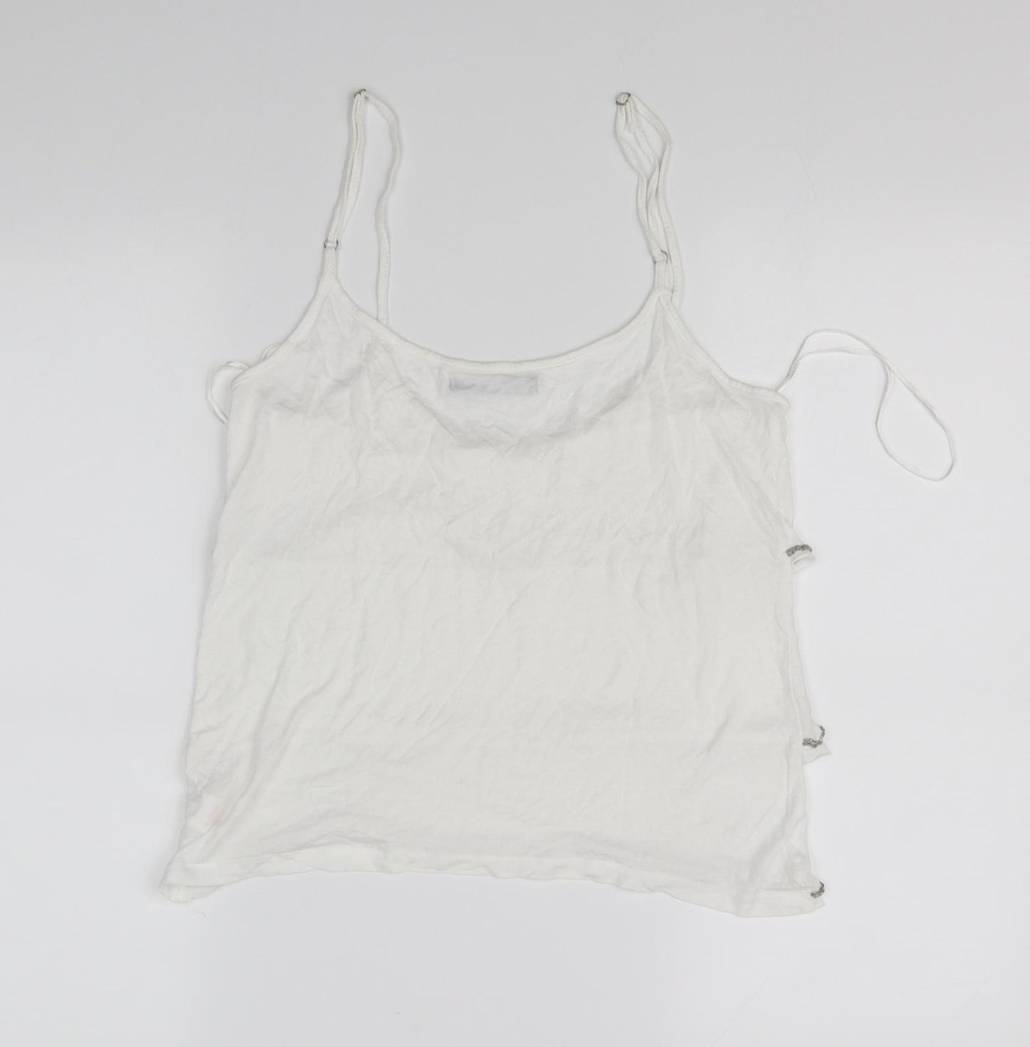 Atmosphere Womens White   Basic Tank Size 10