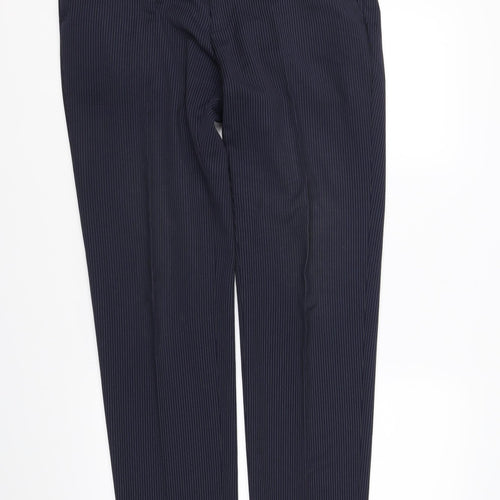 M&S  Womens Blue   Trousers  Size M L32 in