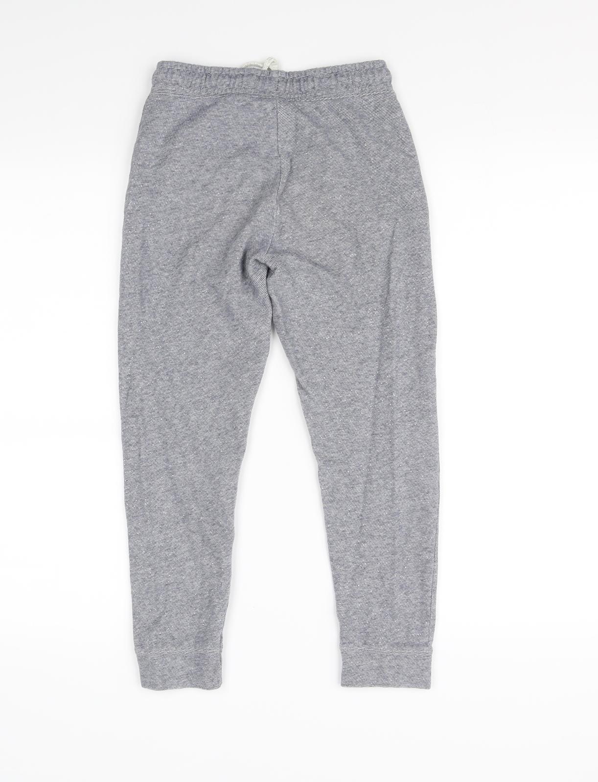 NEXT Girls Grey   Jogger Trousers Size 8 Years