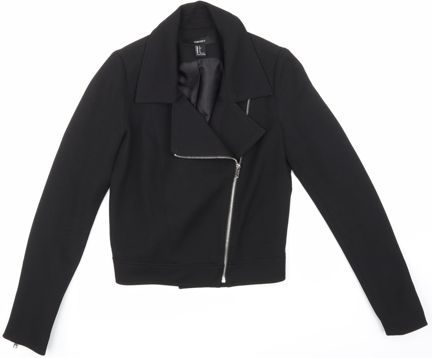 FOREVER 21 Womens Black   Jacket  Size S