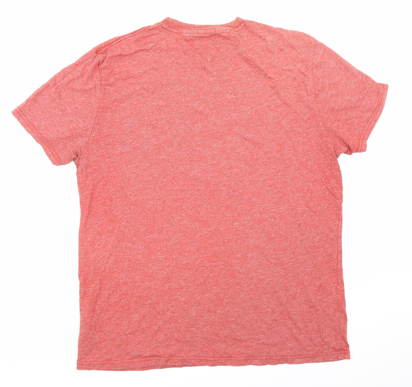 Tommy Jeans Mens Red    T-Shirt Size 2XL